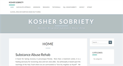 Desktop Screenshot of koshersobriety.com